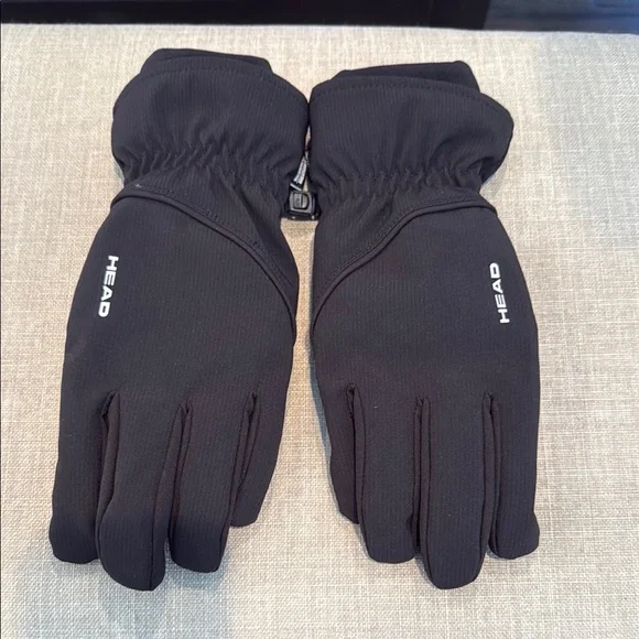 HEAD Black Winter Gloves - Picture 1 of 3